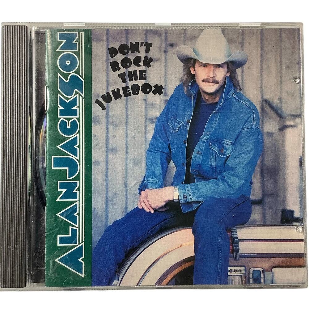 Vintage 1991 Music CD, Alan Jackson, Don't Rock the Jukebox